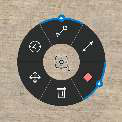 Radial for the local user's DP Marker